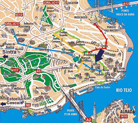 Maps of Lisbon - Discover Walks Lisbon