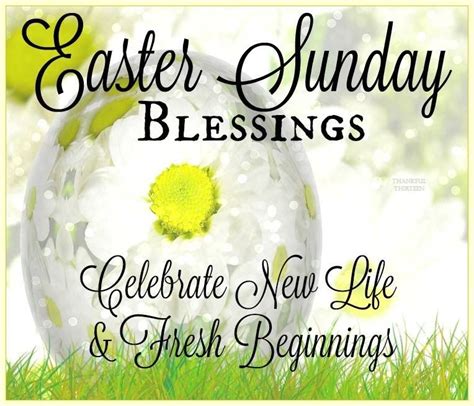 an easter card with the words, easter sunday blessings celebrate new ...