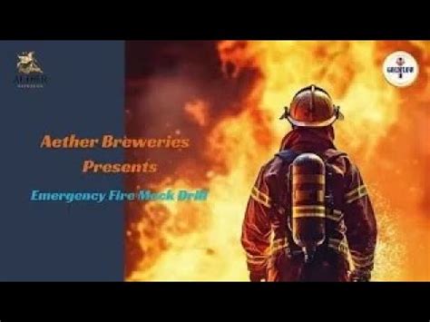 Fire Mock Drill At Aether Breweries - YouTube