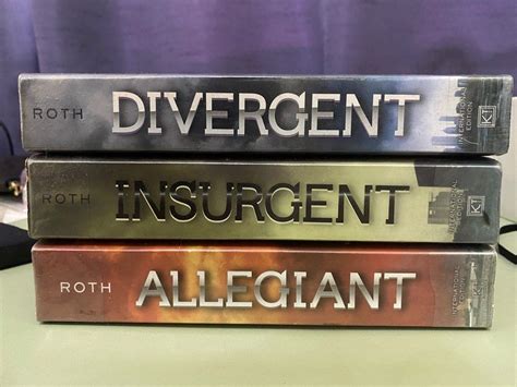 DIVERGENT BOOK SET, Hobbies & Toys, Books & Magazines, Fiction & Non-Fiction on Carousell