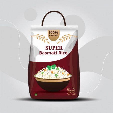 Rice Bag Packaging Design Vector - Download Graphics & Vectors