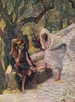 Judah and Tamar by Tissot, p.d. - The Junia Project