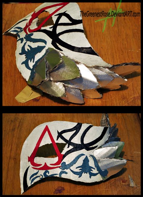 Assassin's Creed II Mask by TheGreenestRose on DeviantArt