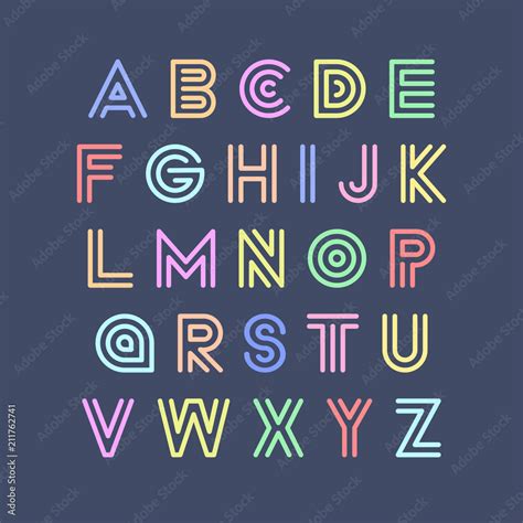 Fun Fonts Alphabet