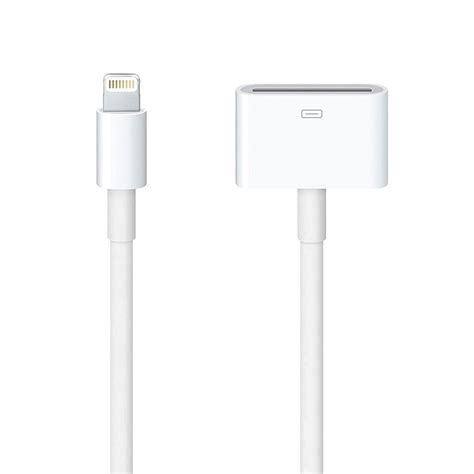 Lightning to 30-Pin Female Adapter Cable (23cm) for iPhone / iPad