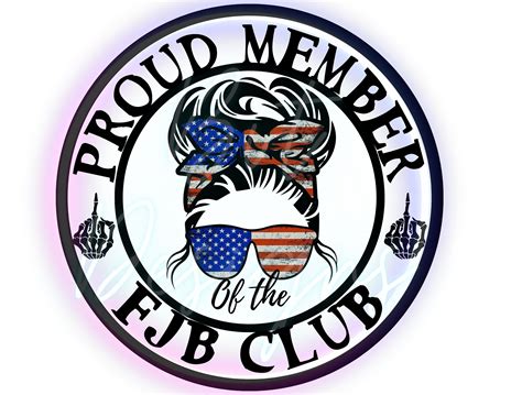 Proud Member of the FJB Club American Flag Bow Sunglasses - Etsy