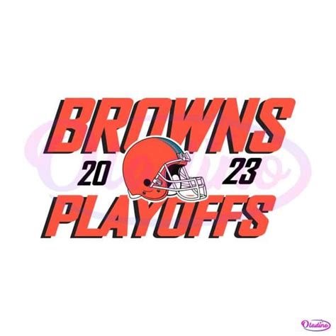 Cleveland Browns Playoffs 2023 NFL SVG