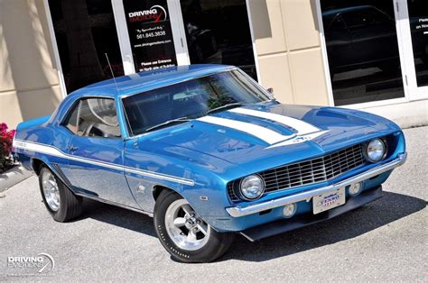 1969 Chevrolet Camaro Yenko Tribute Clone Yenko Tribute 1899 Miles Blue Coupe 42