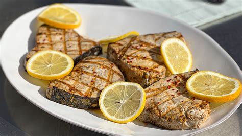 Grilled Swordfish with Mediterranean Marinade – Stew Leonards