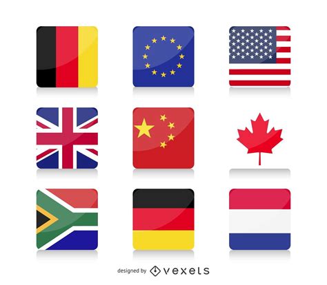 World Flags Vector Download