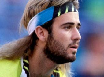 Waka Tennis: andre agassi wig