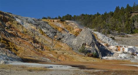 Mammoth Hot Springs Formation - Yellowstone by ChaosWolfPictures on DeviantArt