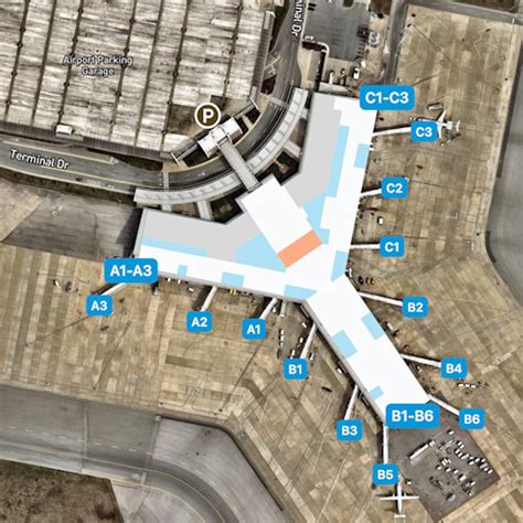 Harrisburg Airport Map | MDT Terminal Guide