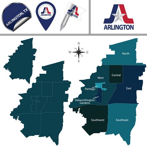 Map of Arlington Texas Area | What Is Arlington Known For? - Best Hotels Home