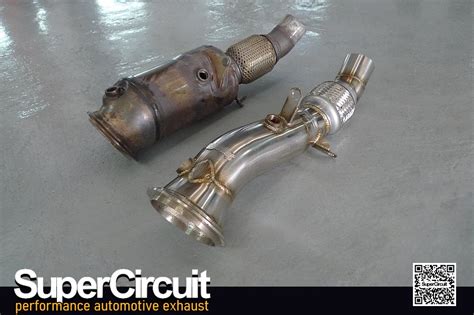 SUPERCIRCUIT Exhaust Pro Shop: BMW F30 320i (N20) Downpipe + Cat-back Exhaust Customization