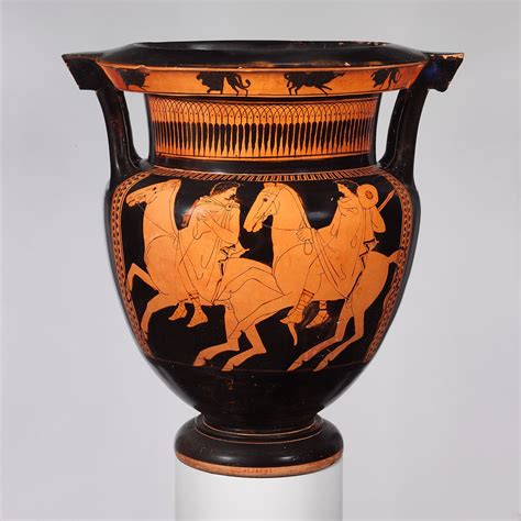 Attributed to the Marlay Painter | Terracotta column-krater (bowl for ...