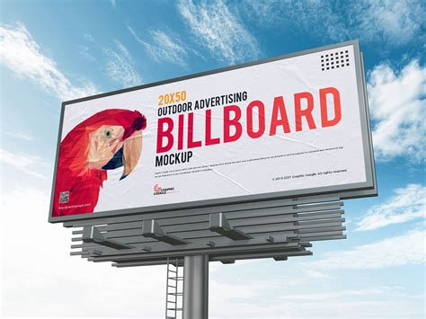 Outdoor Advertising Billboard Free Mockup — Free Mockup World