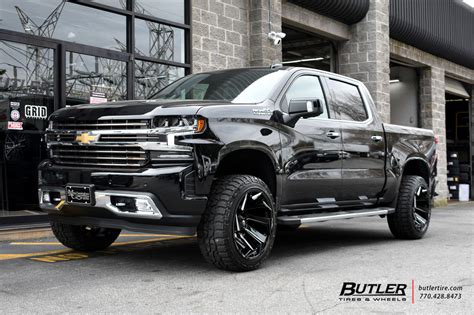 Chevrolet Silverado with 20in Fuel Reaction Wheels exclusively from ...