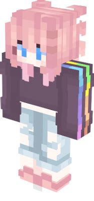 Blonde Hair Girl Skin Minecraft - YuriGa