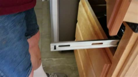 Drawer slide install - YouTube