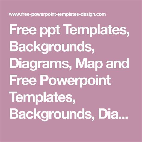 free ppt templates, backgrounds, diagrams, map and free powerpoint templates