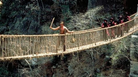 Temple Of Doom's Rope Bridge Battle Was Just As Dangerous Behind The Scenes