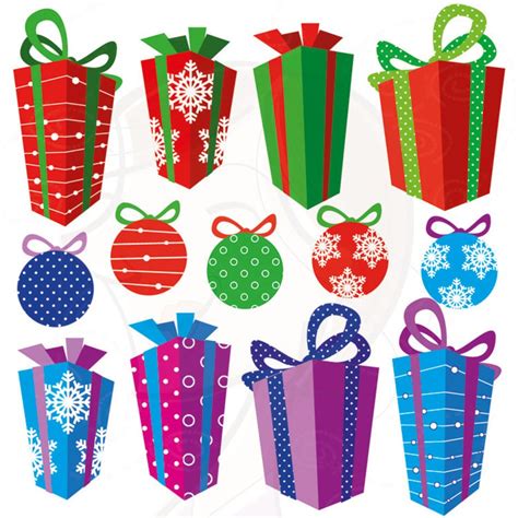 Christmas Gift Box Clip Art N9 free image download