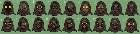 Jawa masks by NLW162 on DeviantArt