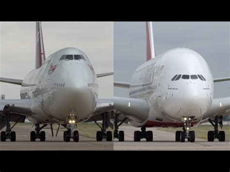 Airbus A380 Vs Boeing 747 8