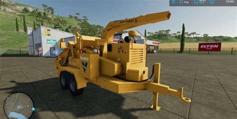 Vermeer Woodchipper v1.0.0.0 for FS22 - Farming Simulator 2022 / 19 mod