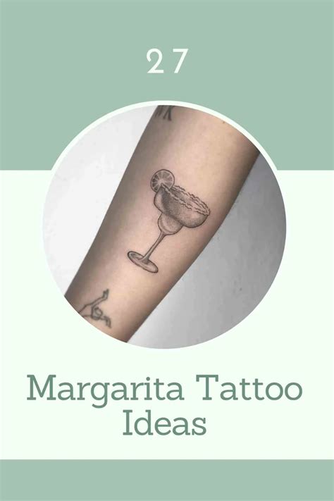 27 Margarita Tattoo Ideas You'll Need Salt For - TattooGlee Line ...