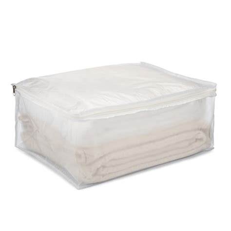 Registry Vinyl Blanket Storage Bag, 12" x 8" x 18", Clear | Blanket ...