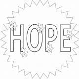 Hope Coloring Pages  Free coloring Printable sketch template