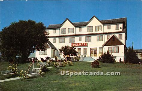 Delmar Hotel - Ferndale, New York NY Postcard | OldPostcards.com