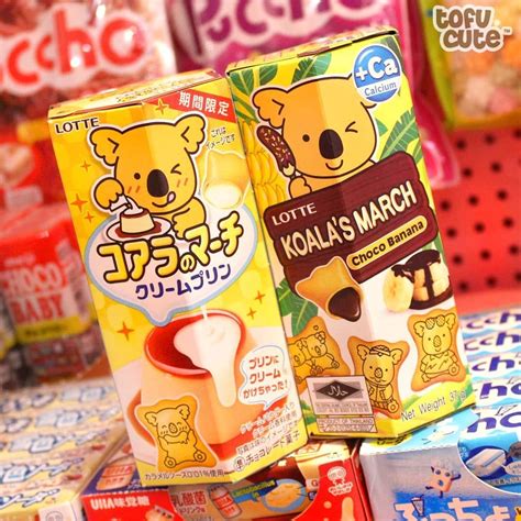 We've got TWO brand new flavours of Koala March available for you to try - Cream Pudding & Choco ...