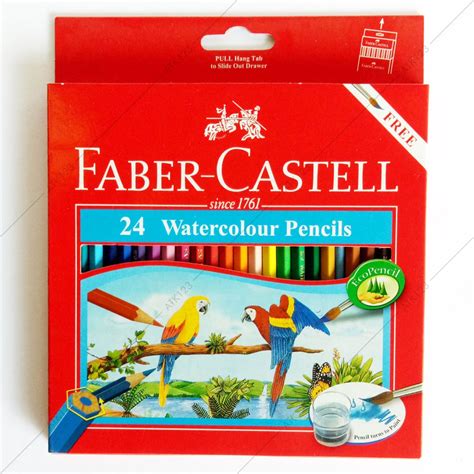 Faber-castell 24 Watercolor Pencils (114464) | Shopee Philippines