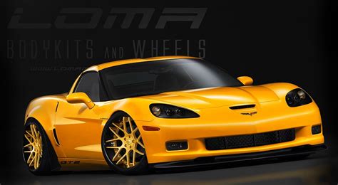 LOMA® MOTORSPORTS CORVETTE C6 Z06 GT2 WIDE BODY CONVERSION KIT ...