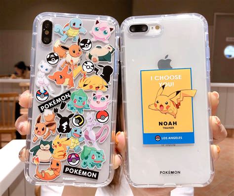 Pokemon Phone Case For Iphone6/6S/6P/7/7P/8/8plus/X/XS/XR/Xs max ...