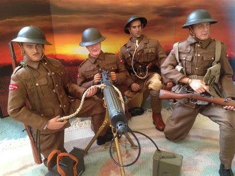 The Communication Trench: 1/6th Scale Figures: British WW1 Infantry