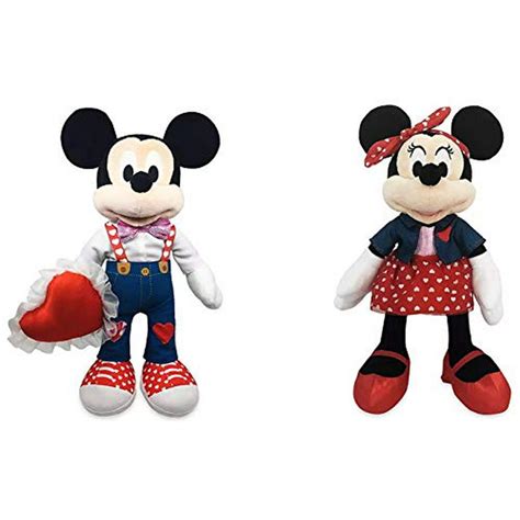 Limited Disney Mickey Mouse & Minnie Mouse Plush Set ? 2021 Valentine's ...