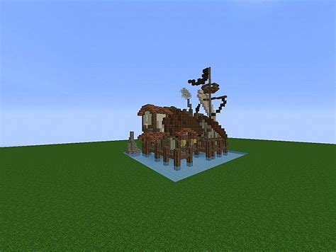 Pirate Steampunk House Minecraft Map