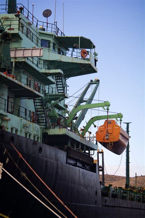 Cargo Vessel bridge stock image. Image of business, dredge - 46024713