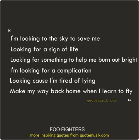 Learn To Fly Lyrics - fasrbeam