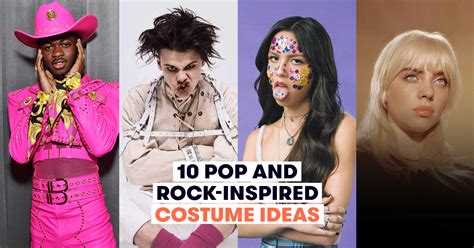 10 Pop and Rock Star Costume Ideas for 2021