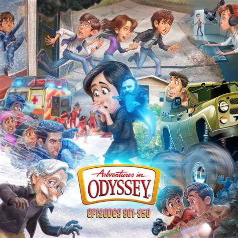 A movie style poster for Adventures in Odyssey Episodes 851-900! Share with your friends and see ...