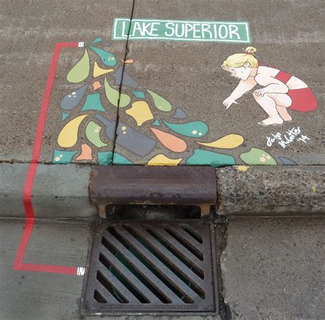 Superior Stormwater: Superior Storm Drain Art 2014