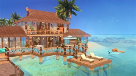 Breathtaking Beach Builds in The Sims 4: Island Living