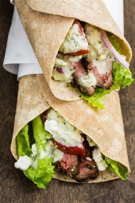 Steak Gyro Wraps