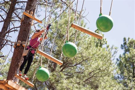 Adult Adventure Course at Flagstaff Extreme | Obstacles & Ziplines