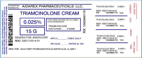 DailyMed - TRIAMCINOLONE ACETONIDE cream